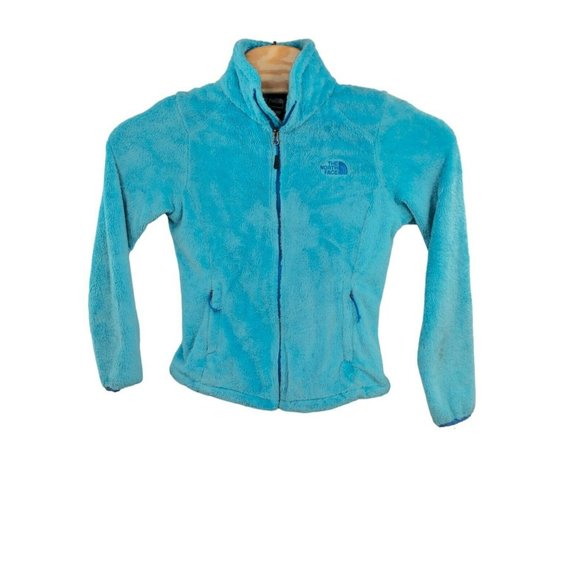 The North Face‎ TNF Teddy Bear Fuzzy Osito Full Zip Fleece Jacket Women's Small - Picture 1 of 13